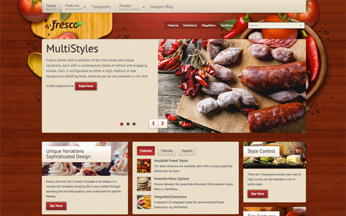 Fresco Template Website